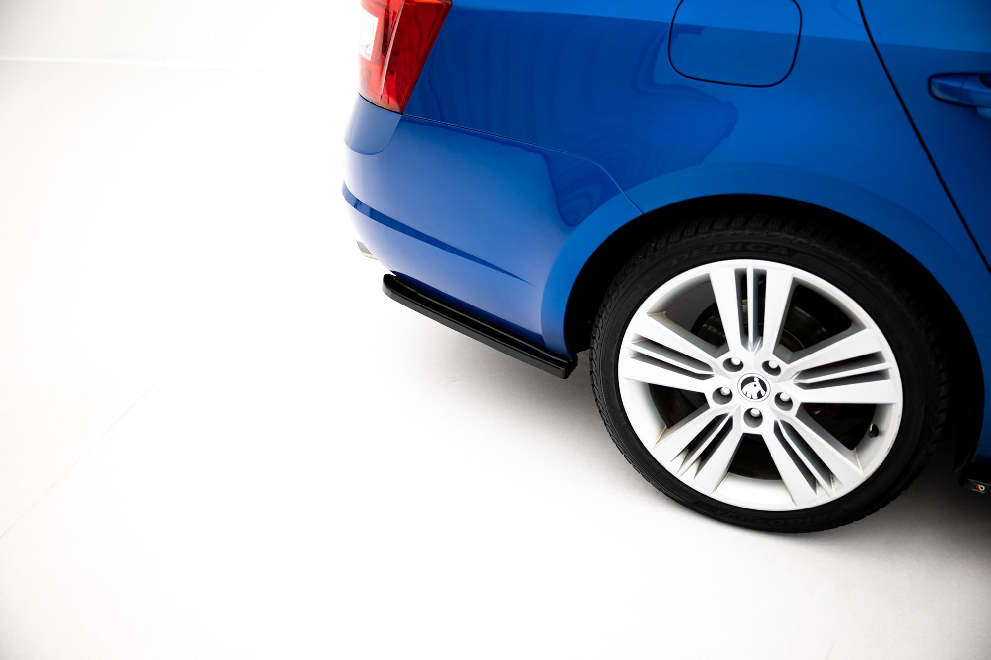 Prelungire splitter bara spate Skoda Octavia Mk3 RS Facelift 2013- v2 - Maxton Design