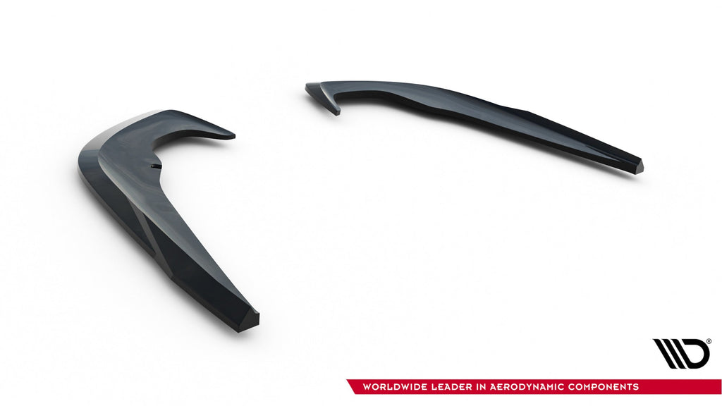 Prelungire splitter bara spate Skoda Octavia Sportline Liftback Combi Mk4 Facelift 2024- v22 - Maxton Design