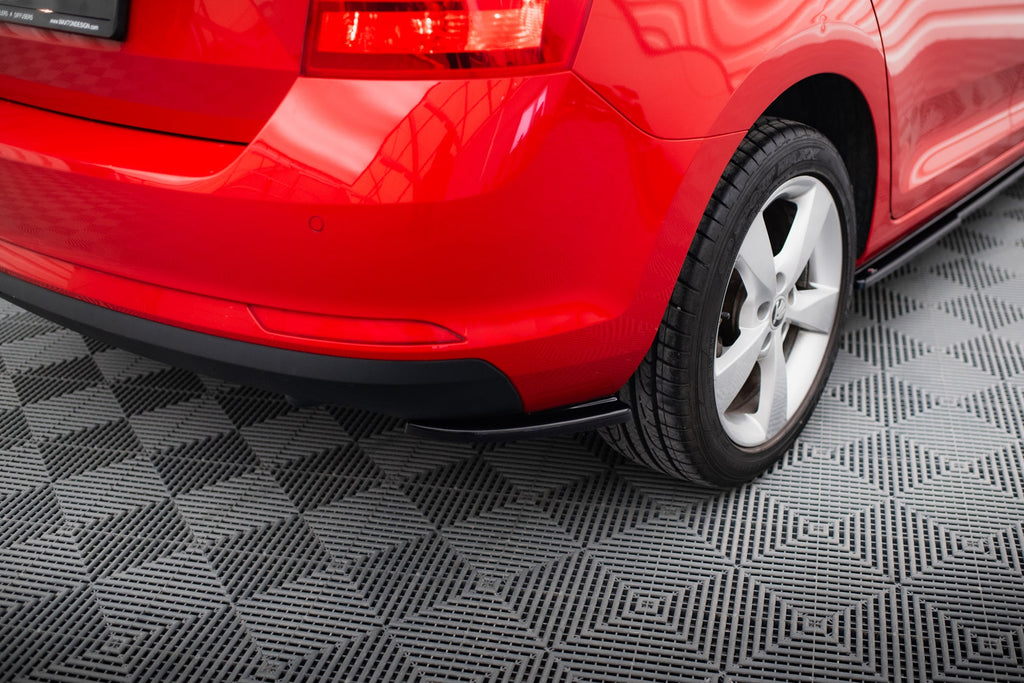 Prelungire splitter bara spate Skoda Rapid Spaceback 2013-2019 v1 - Maxton Design