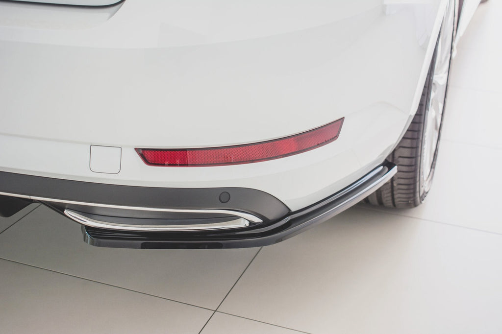 Prelungire splitter bara spate Skoda Superb Mk3 Facelift 2019- v3 - Maxton Design