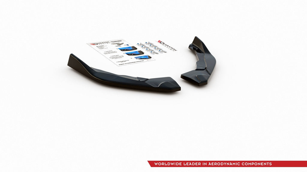 Prelungire splitter bara spate Toyota Corolla XII Hatchback 2019- v3 - Maxton Design
