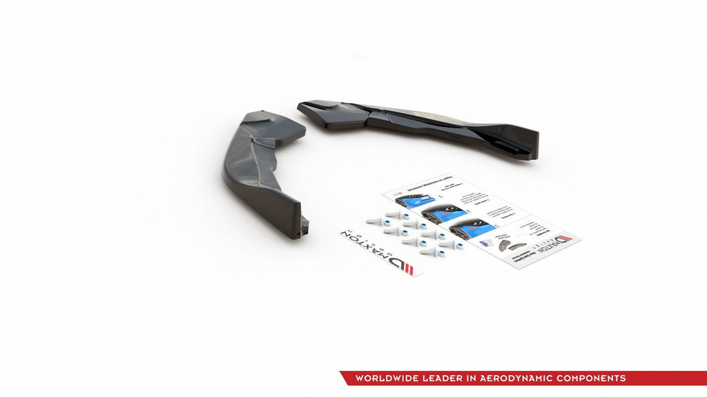 Prelungire splitter bara spate Toyota Corolla XII Hatchback 2019- v3 - Maxton Design