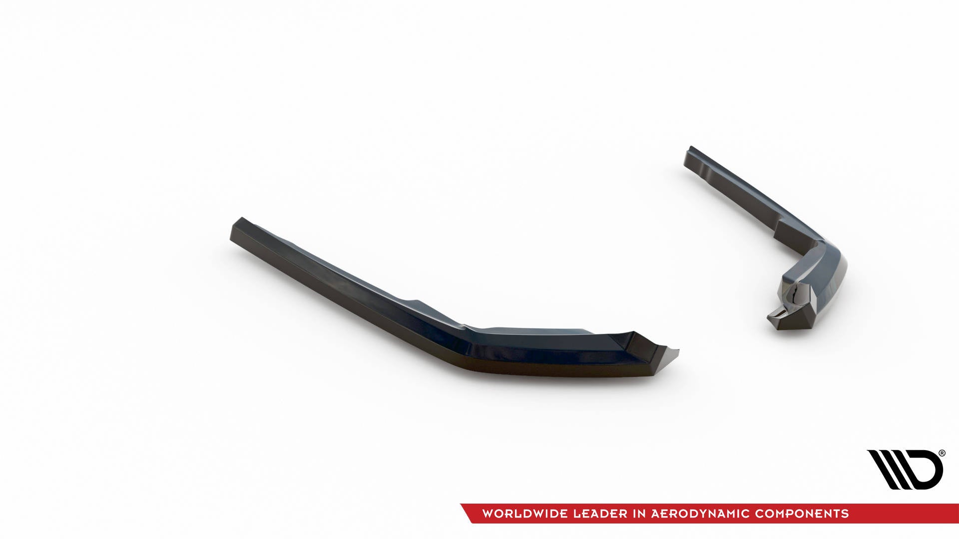Prelungire splitter bara spate Toyota Highlander Mk4 2019- v1 - Maxton Design
