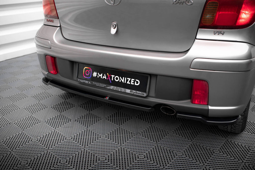 Prelungire splitter bara spate Toyota Yaris T-Sport Mk1 Facelift 2003-2006 v4 - Maxton Design