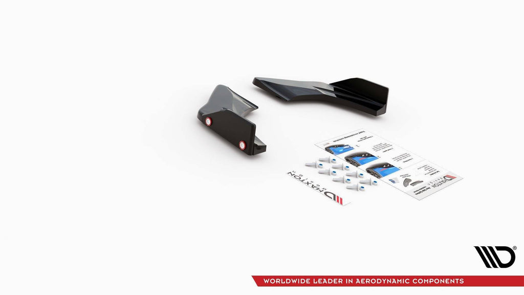 Prelungire splitter bara spate si flapsuri Volkswagen Golf 8 GTI Clubsport 2020- v22 - Maxton Design