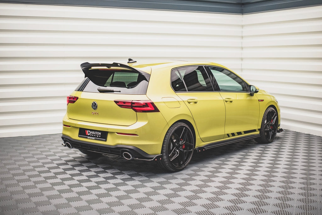 Prelungire splitter bara spate si flapsuri Volkswagen Golf 8 GTI Clubsport 2020- v22 - Maxton Design