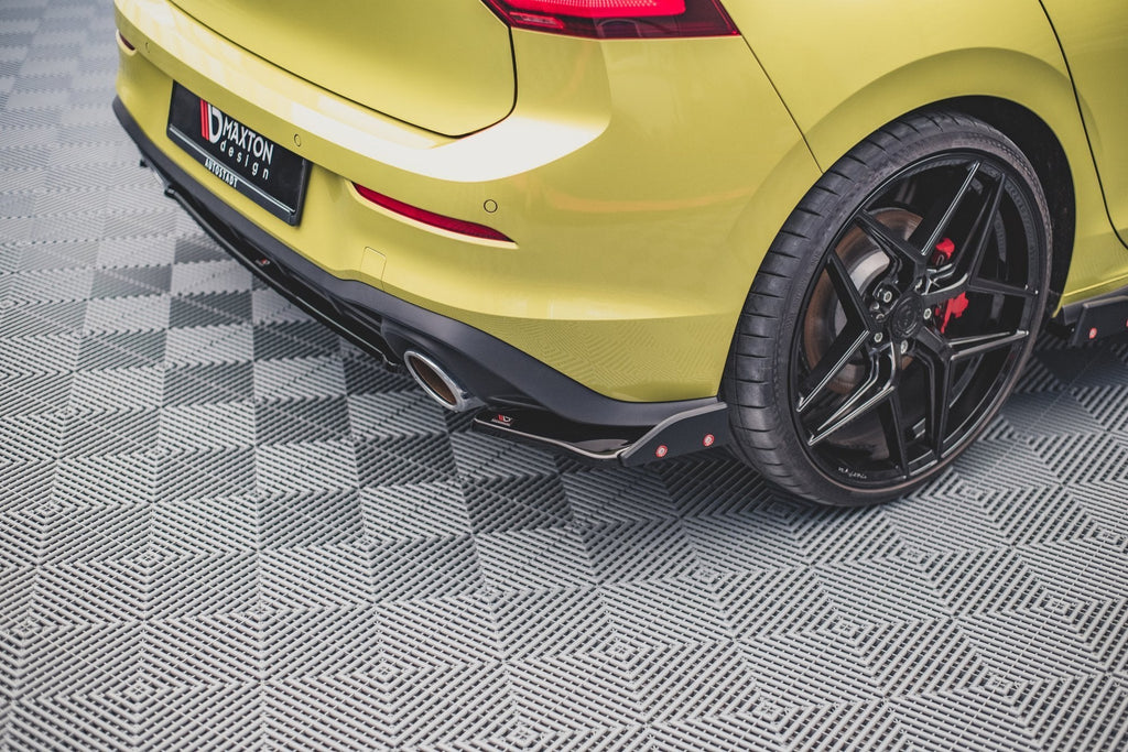 Prelungire splitter bara spate si flapsuri Volkswagen Golf 8 GTI Clubsport 2020- v22 - Maxton Design