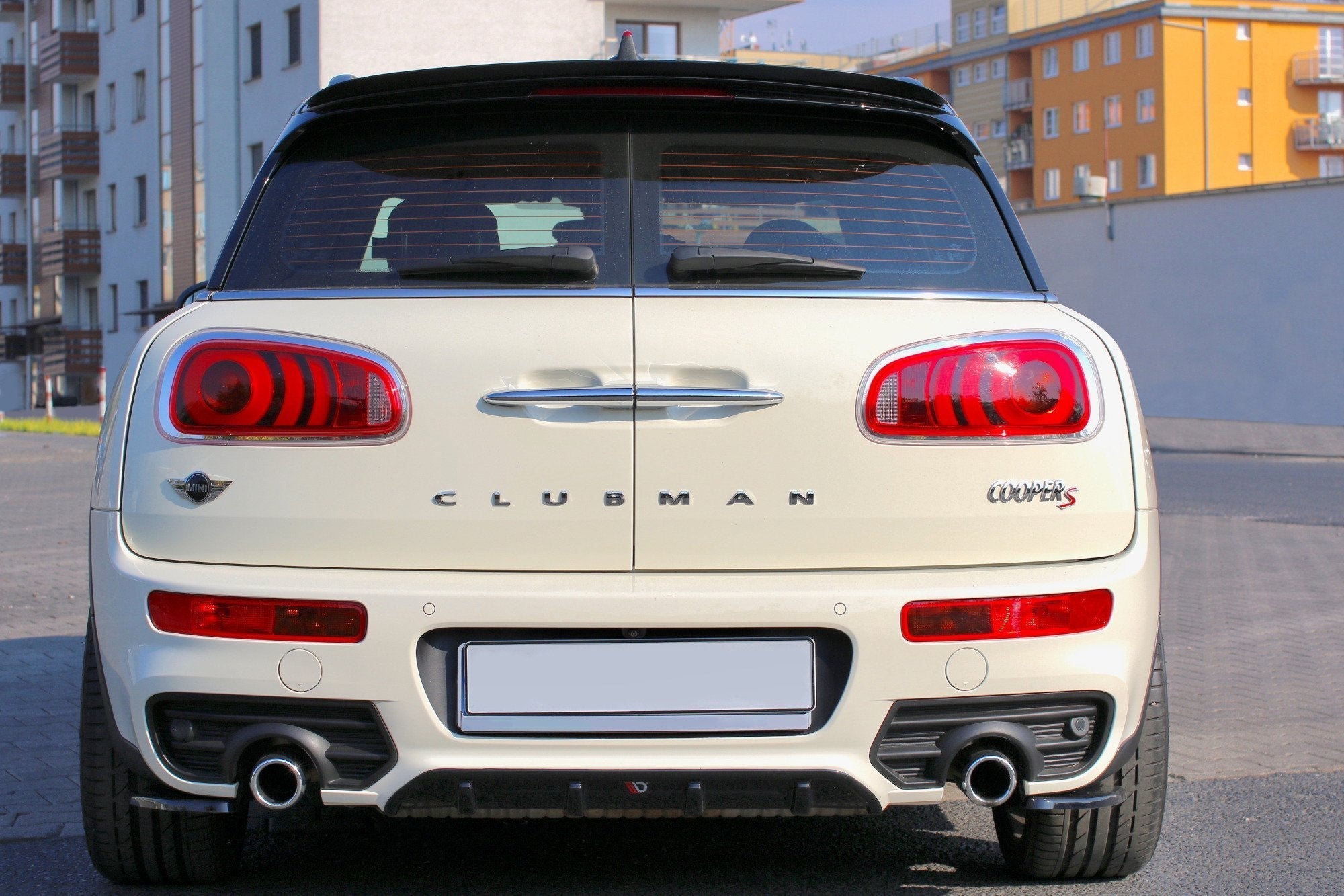 Prelungire splitter bara spate Mini Clubman S Mk2 F54 JCW 2015- v1 - Maxton Design
