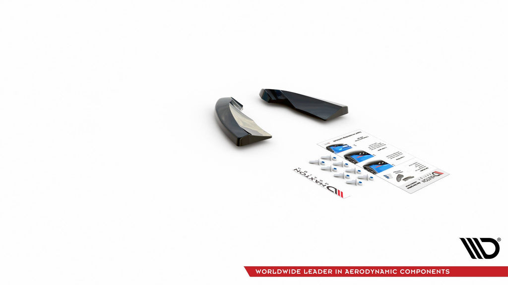 Prelungire splitter bara spate Opel Astra J GTC OPC-Line 2011-2018 v3 - Maxton Design