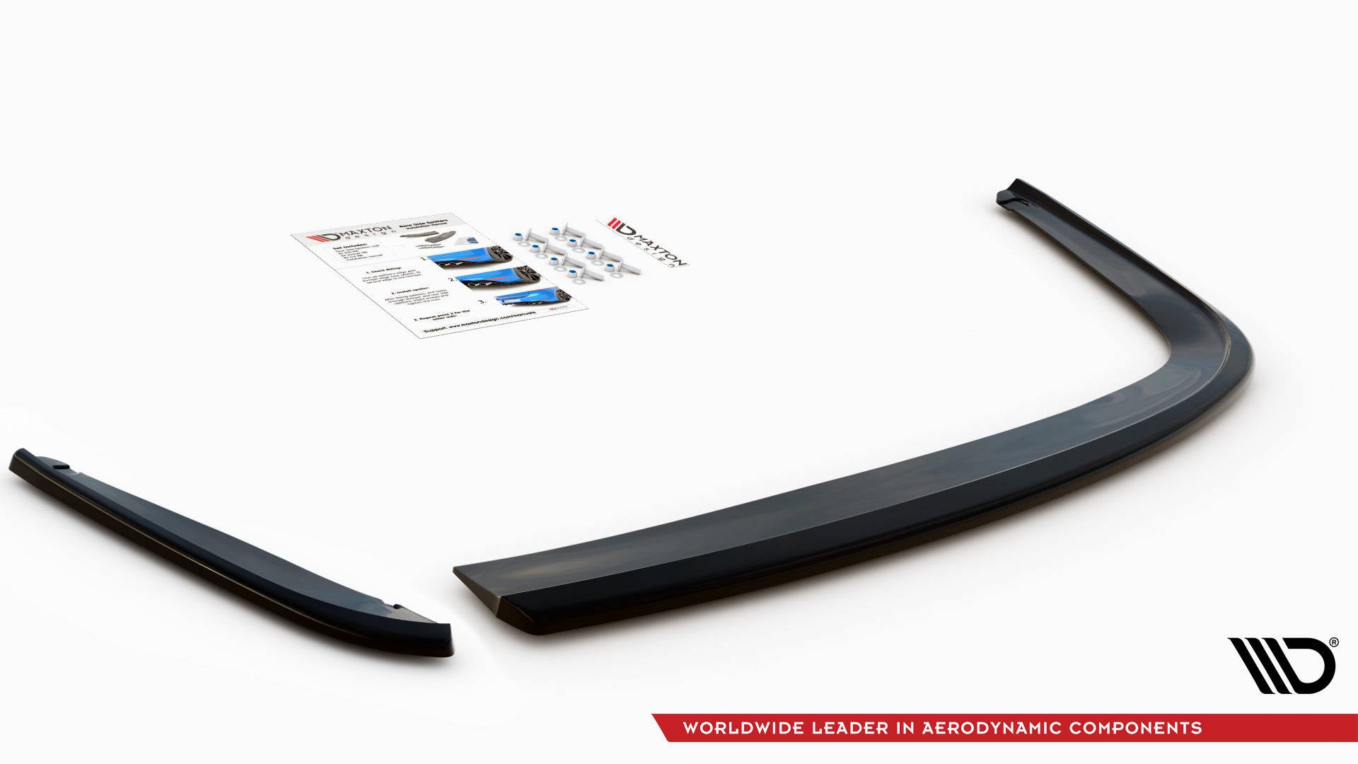Prelungire splitter bara spate Seat Leon FR Sportstourer Mk3 2012-2016 v22 - Maxton Design