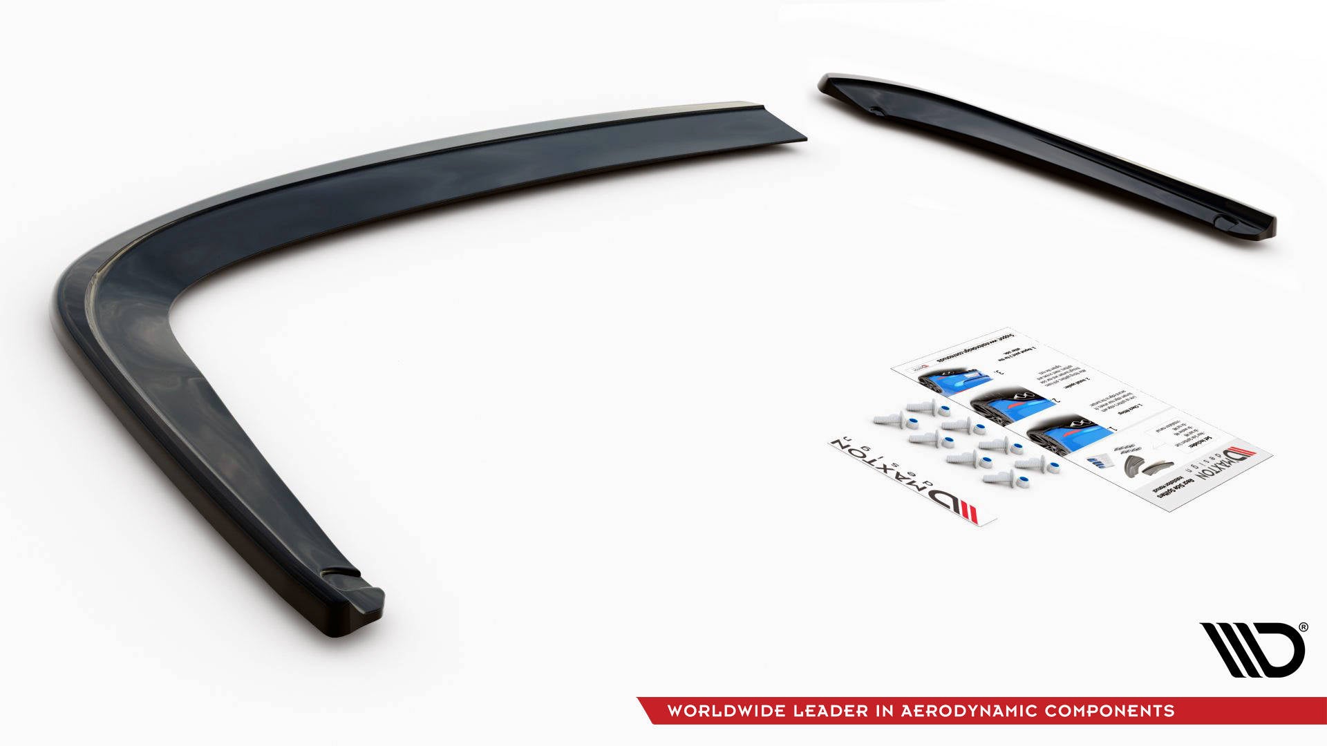 Prelungire splitter bara spate Seat Leon FR Sportstourer Mk3 2012-2016 v22 - Maxton Design