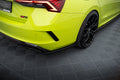 Prelungire splitter bara spate Skoda Octavia RS Mk4 2020- v7 - Maxton Design
