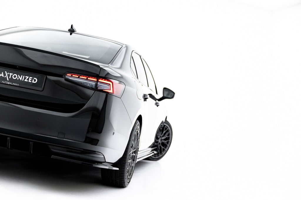 Prelungire splitter bara spate Skoda Superb Mk4 2024- v2 - Maxton Design