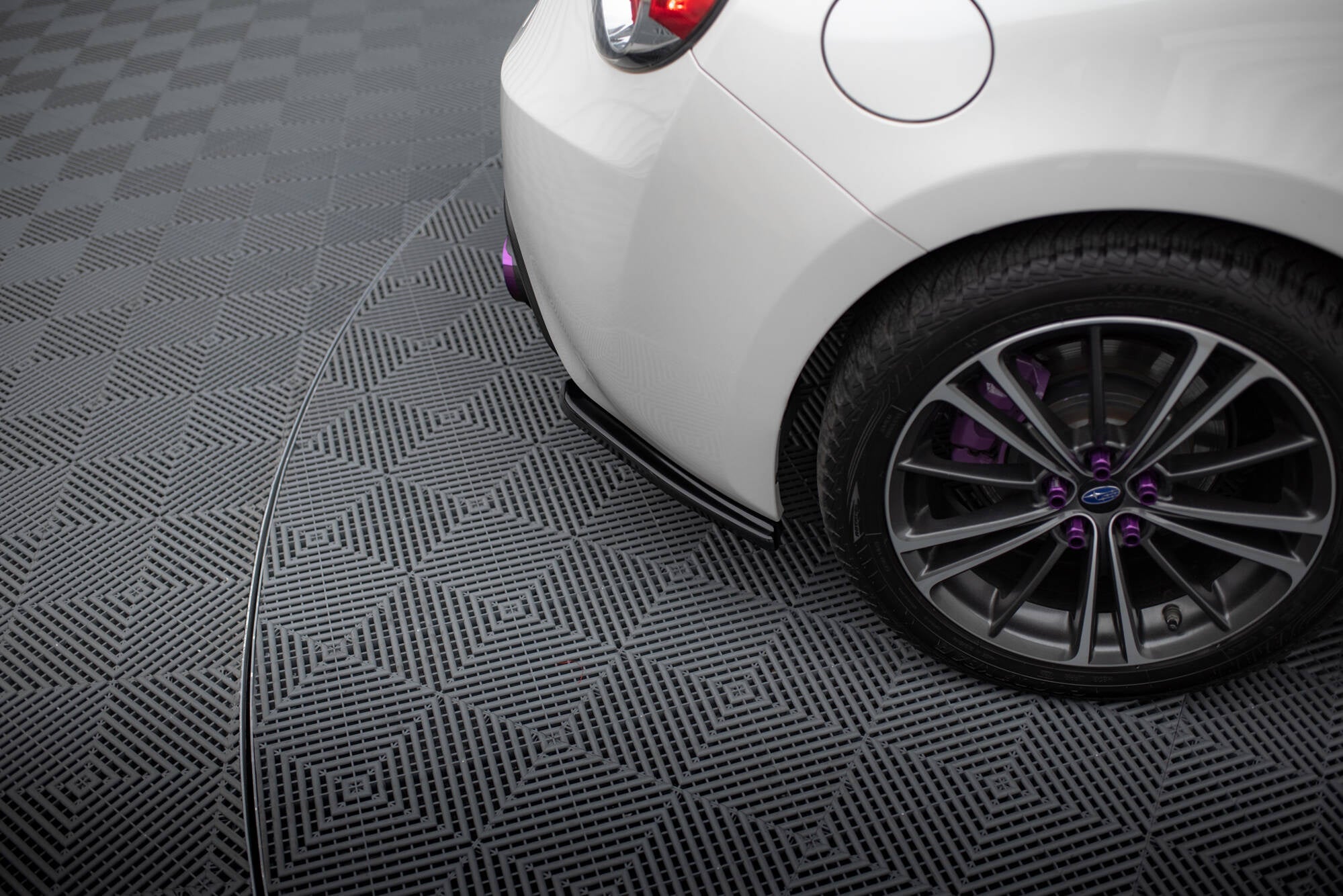Prelungire splitter bara spate Subaru BRZ Facelift 2017- v2 - Maxton Design