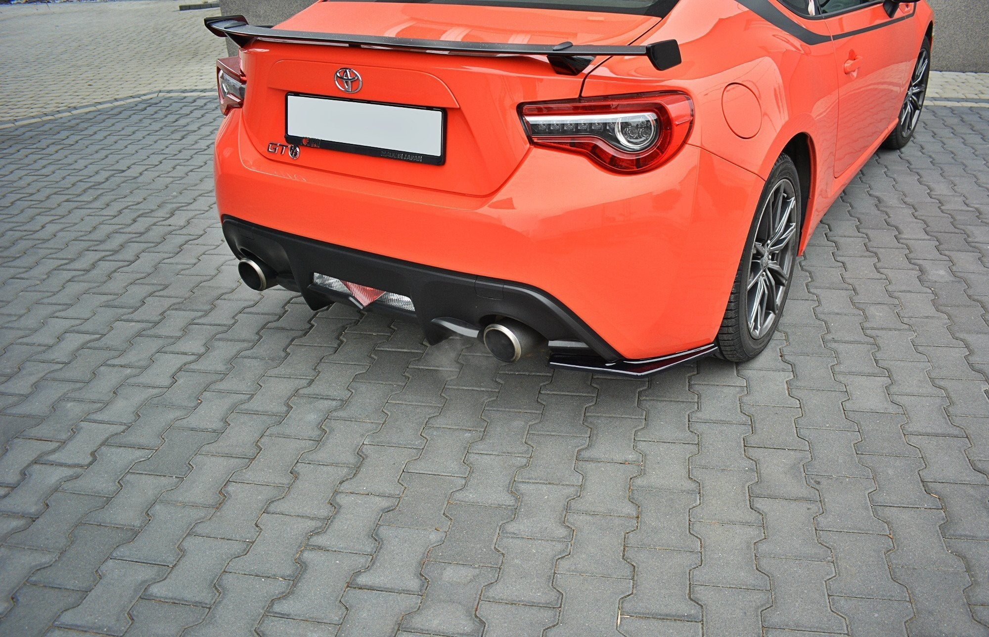 Prelungire splitter bara spate Toyota GT86 Facelift 2017- v2 - Maxton Design