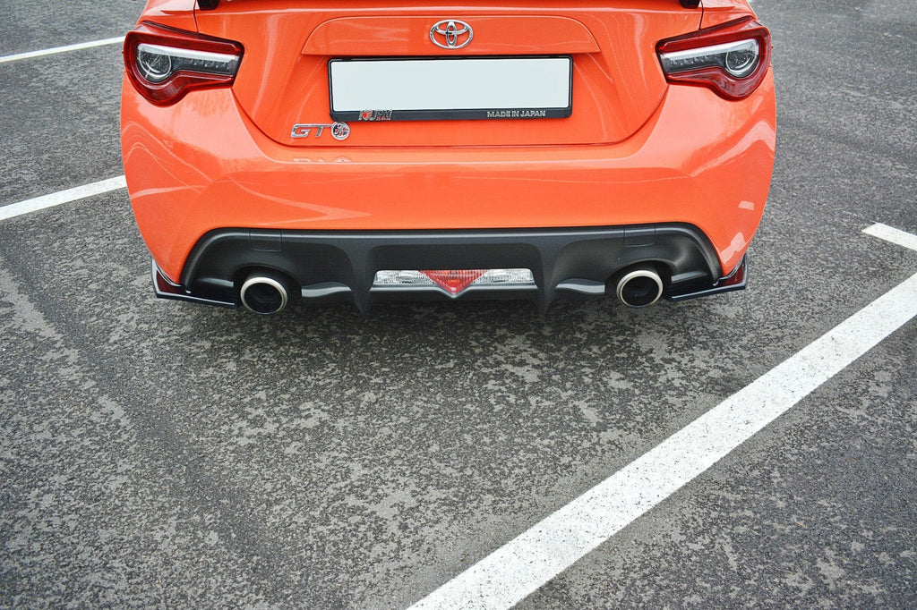Prelungire splitter bara spate Toyota GT86 Facelift 2017- v2 - Maxton Design