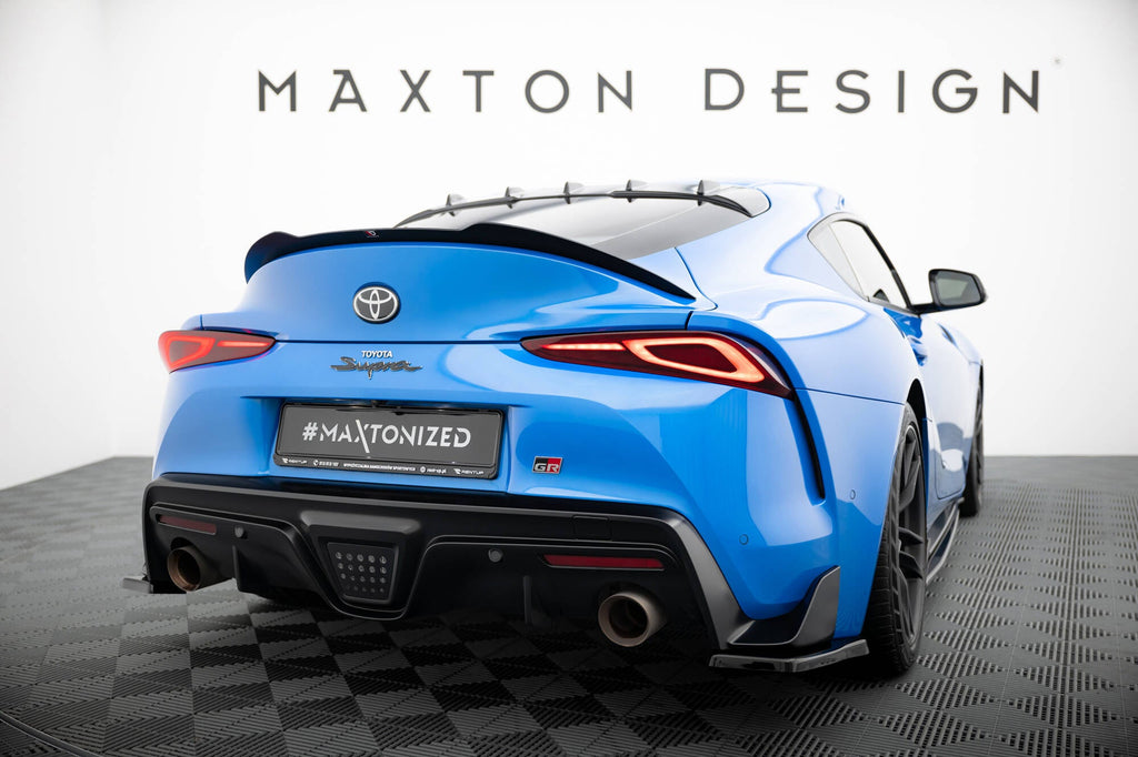 Prelungire splitter bara spate Toyota Supra Mk5 2019- v1 - Maxton Design