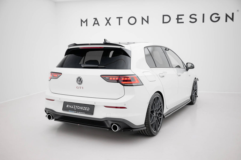 Prelungire splitter bara spate Volkswagen Golf 8 GTI 2020- v10 - Maxton Design