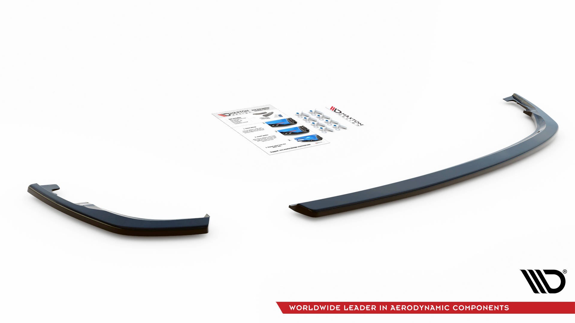 Prelungire splitter bara spate Volkswagen Tiguan Mk2 2015-2020 v4 - Maxton Design
