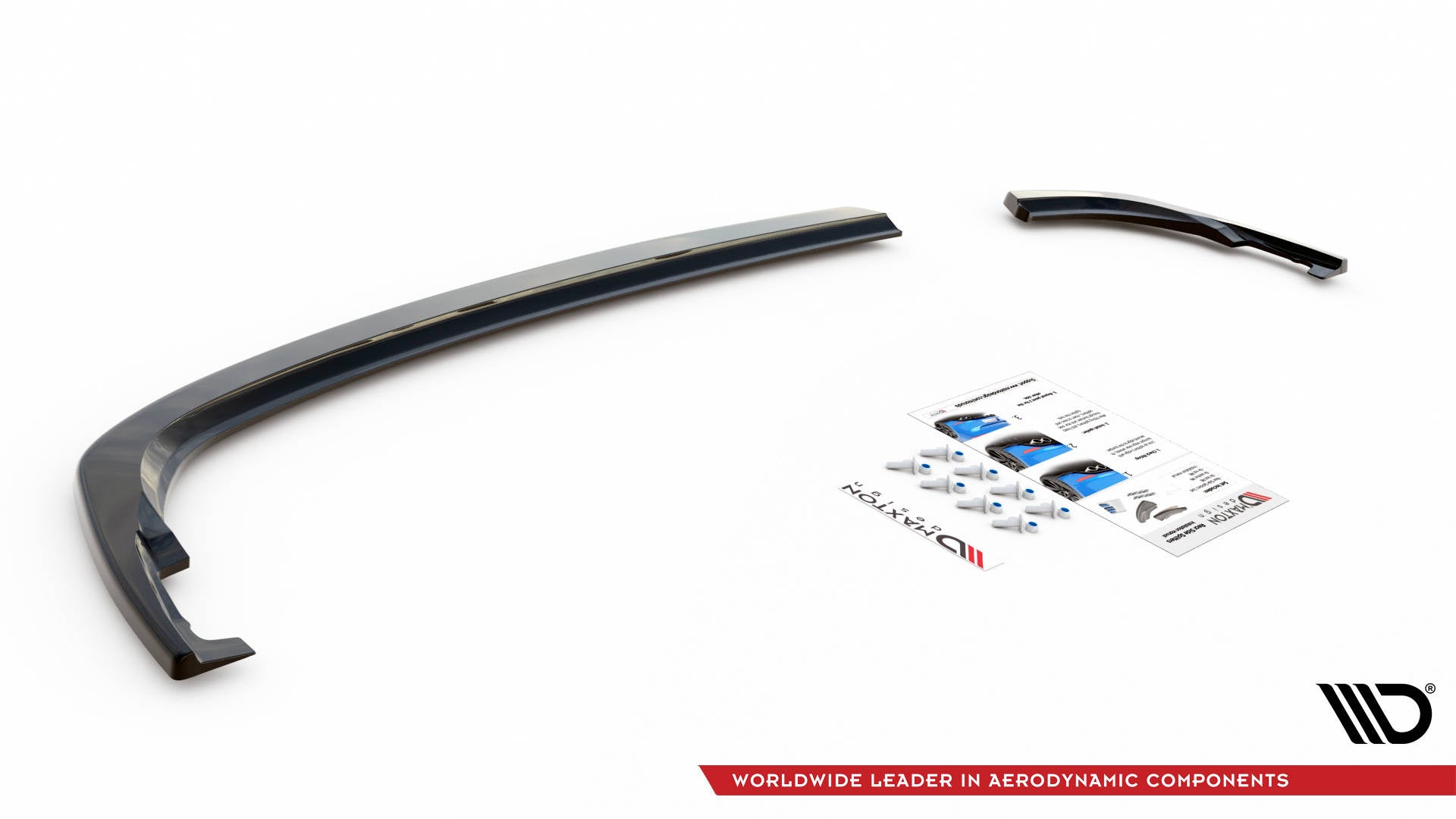 Prelungire splitter bara spate Volkswagen Tiguan Mk2 2015-2020 v4 - Maxton Design