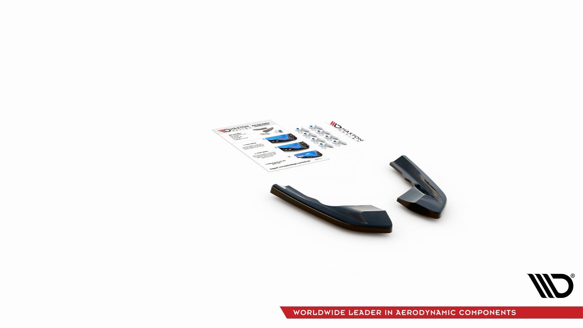 Prelungire splitter bara spate Volkswagen Golf 8 R 2020- v28 - Maxton Design