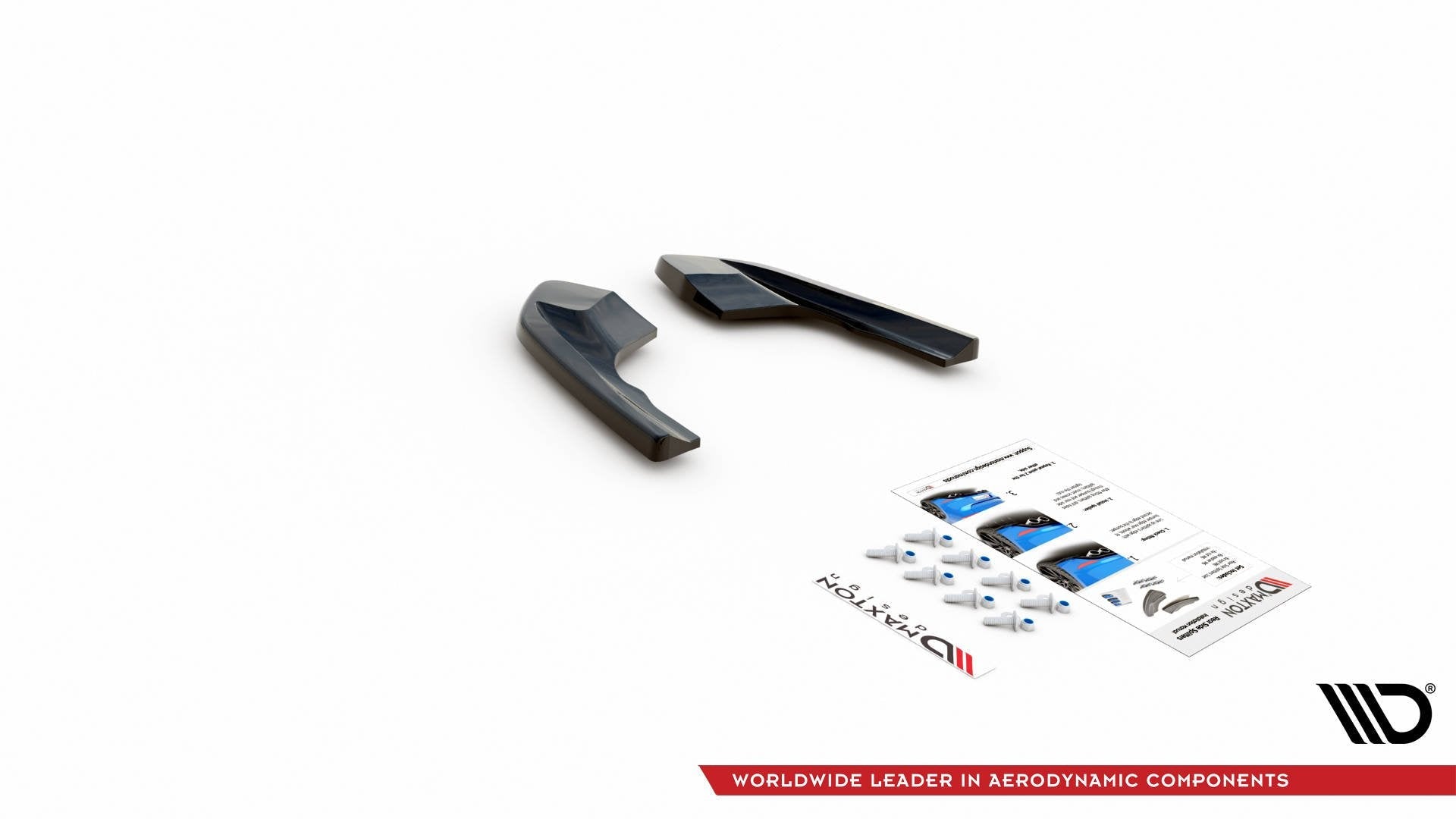 Prelungire splitter bara spate Volkswagen Golf 8 R 2020- v28 - Maxton Design