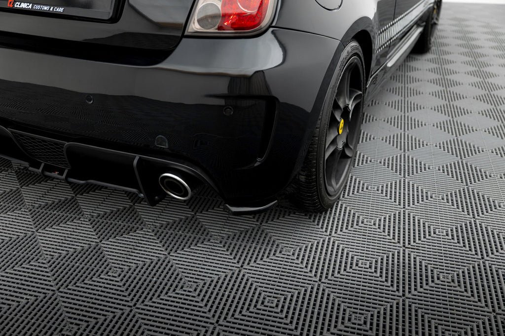Prelungire splitter bara spate Abarth 500 Mk1 2008-2016 v4 - Maxton Design
