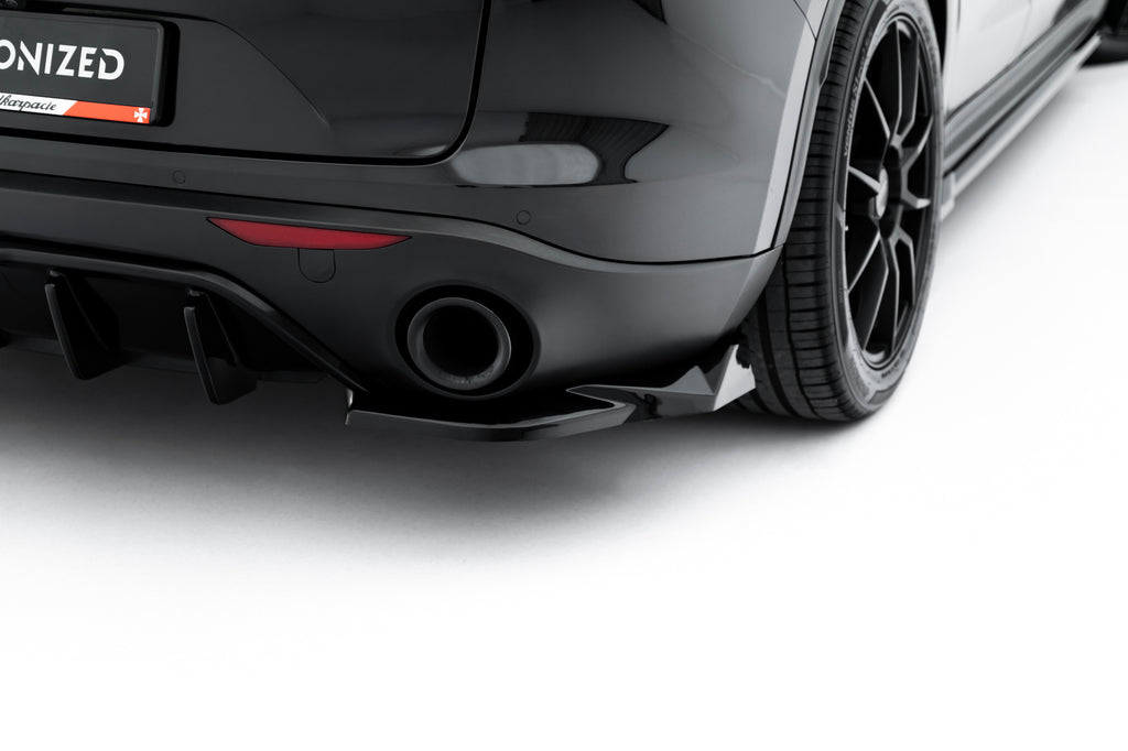 Prelungire splitter bara spate Alfa Romeo Stelvio Mk1 2016-2020 v4 - Maxton Design