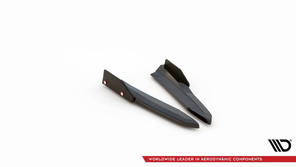 Prelungire splitter bara spate si flapsuri Skoda Octavia RS Mk4 2020- v8 - Maxton Design