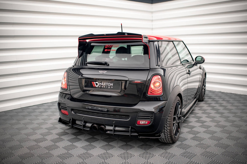 Prelungire splitter bara spate Mini Cooper John Cooper Works R56 2006-2010 v6 - Maxton Design