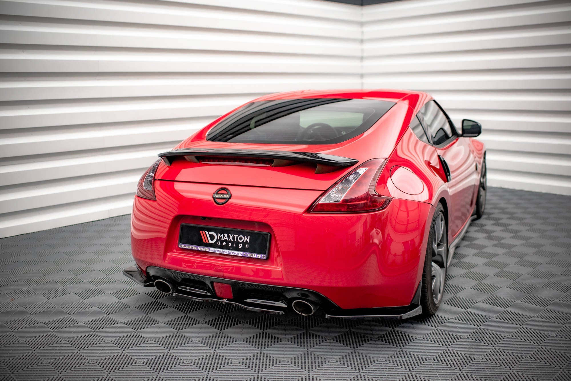 Prelungire splitter bara spate Nissan 370Z Facelift 2012-2020 v4 - Maxton Design