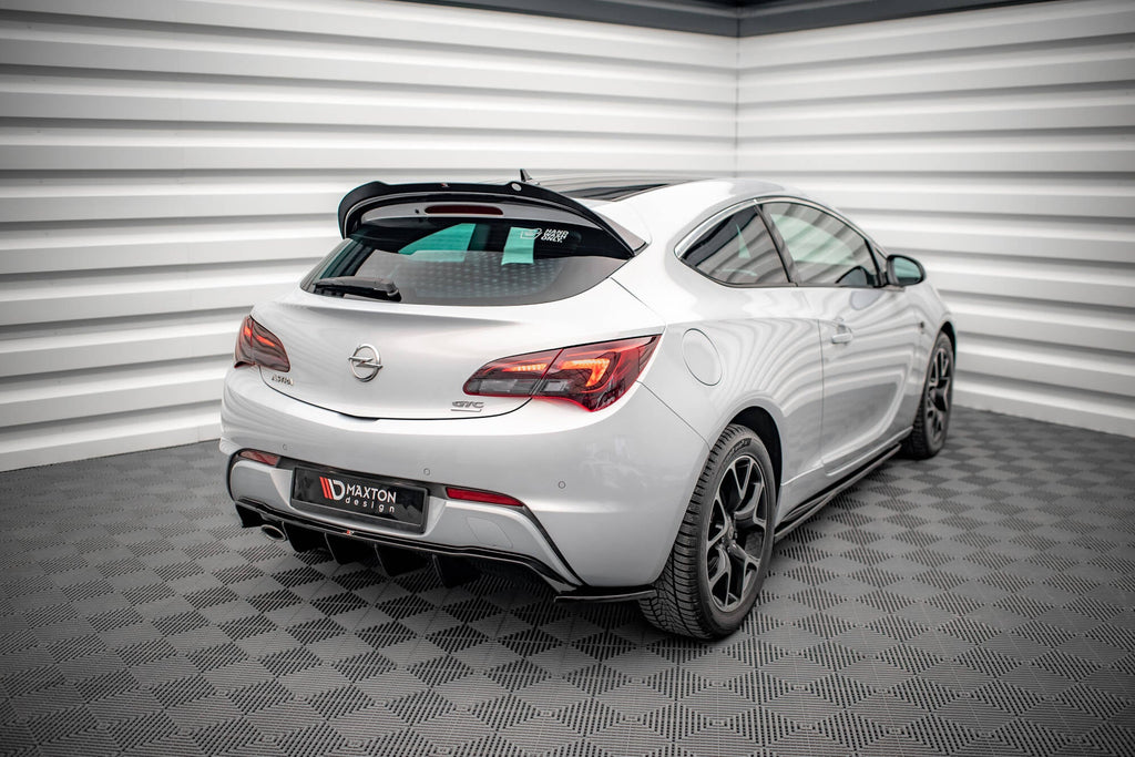 Prelungire splitter bara spate Opel Astra GTC OPC-Line J 2011-2018 v7 - Maxton Design