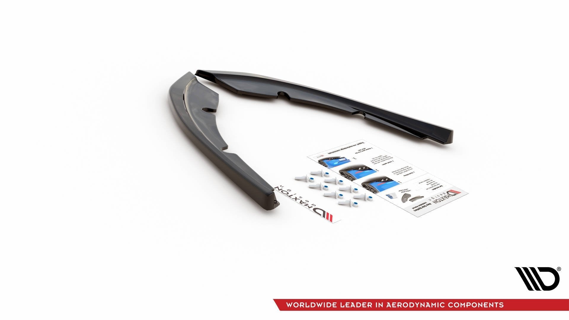 Prelungire splitter bara spate Peugeot 308 SW Mk2 Facelift 2017-2021 v6 - Maxton Design