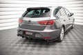 Prelungire splitter bara spate Seat Leon FR Sportstourer Mk3 2012-2016 v23 - Maxton Design