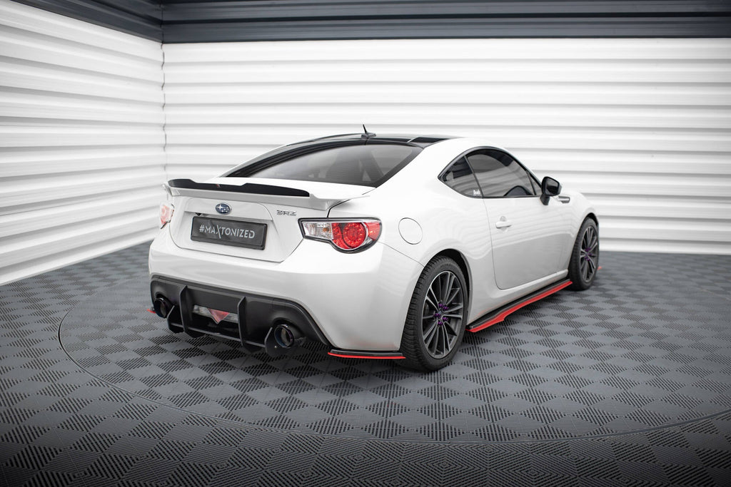 Prelungire splitter bara spate Subaru BRZ Facelift 2017- v3 - Maxton Design