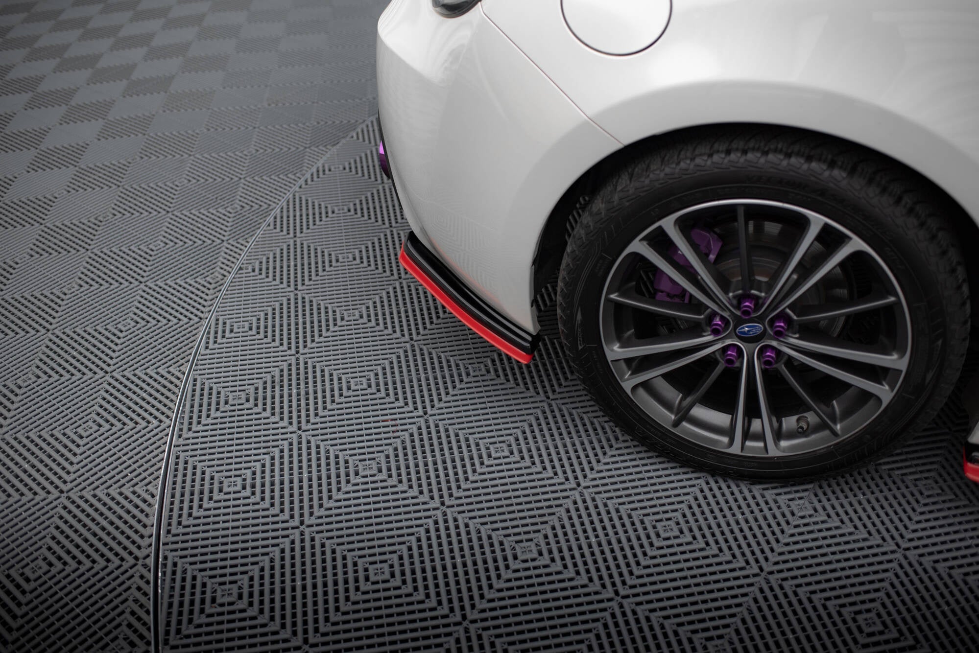 Prelungire splitter bara spate Subaru BRZ Facelift 2017- v3 - Maxton Design