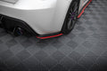 Prelungire splitter bara spate Subaru BRZ Facelift 2017- v3 - Maxton Design