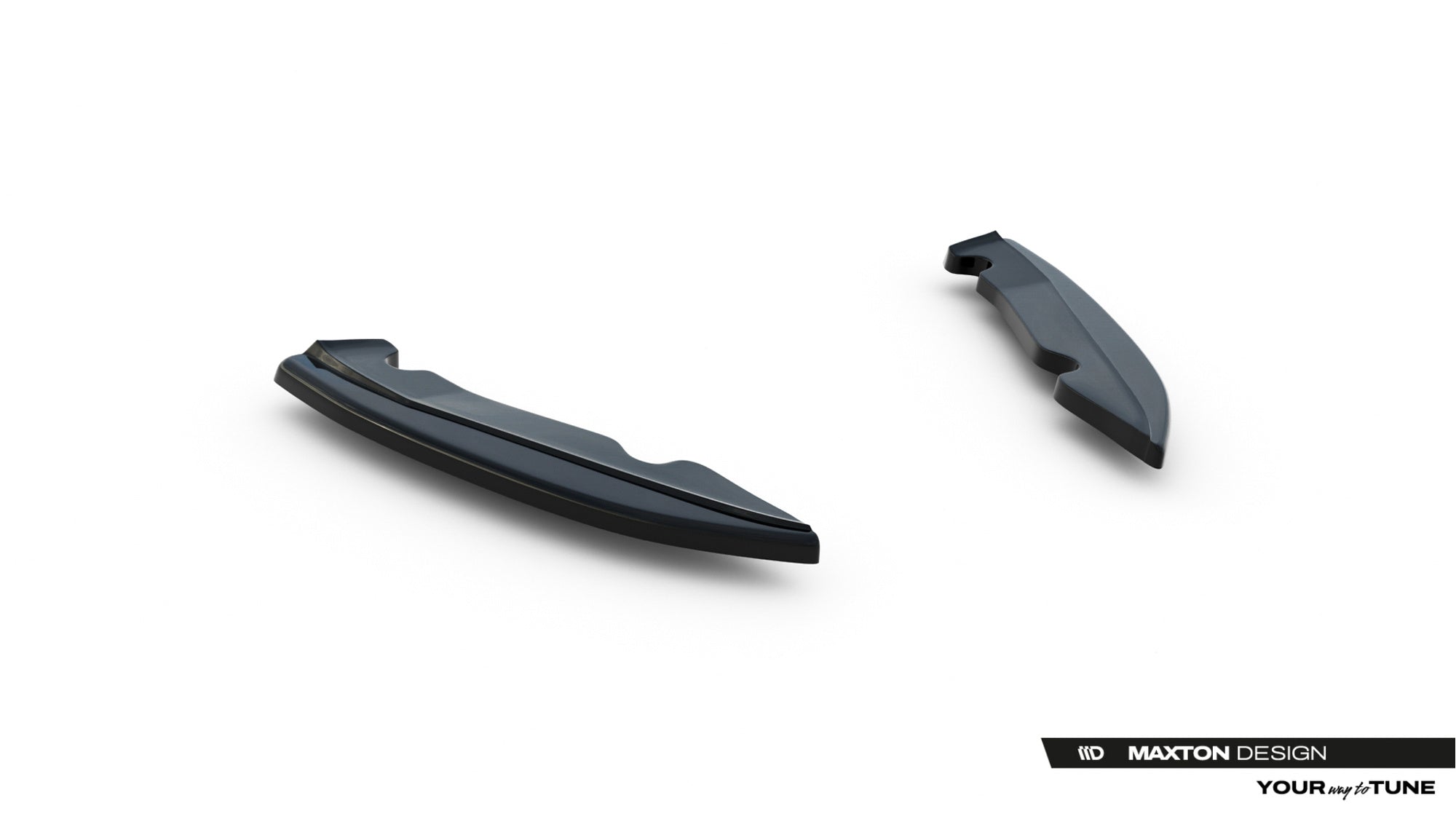 Prelungire splitter bara spate Tesla Model 3 2017- v4 - Maxton Design