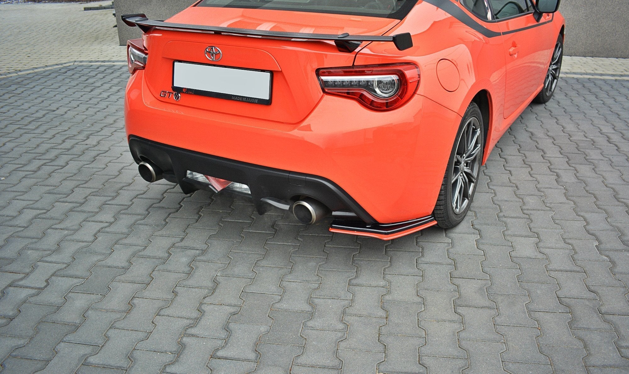 Prelungire splitter bara spate Toyota GT86 Facelift 2017- v3 - Maxton Design