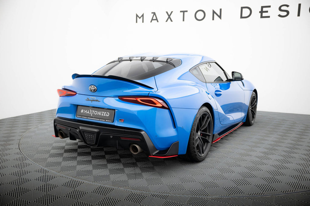Prelungire splitter bara spate Toyota Supra Mk5 2019- v2 - Maxton Design