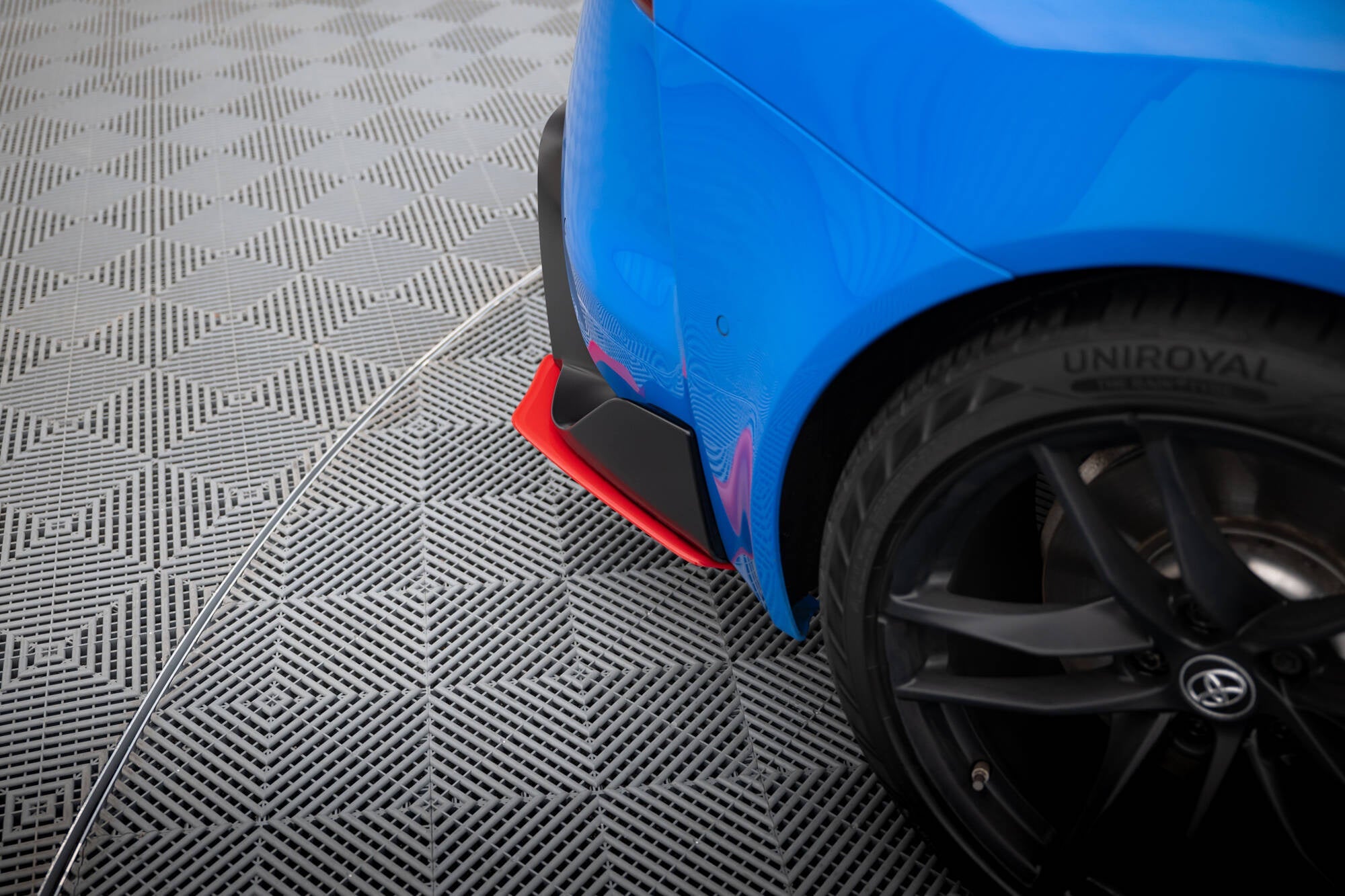 Prelungire splitter bara spate Toyota Supra Mk5 2019- v2 - Maxton Design