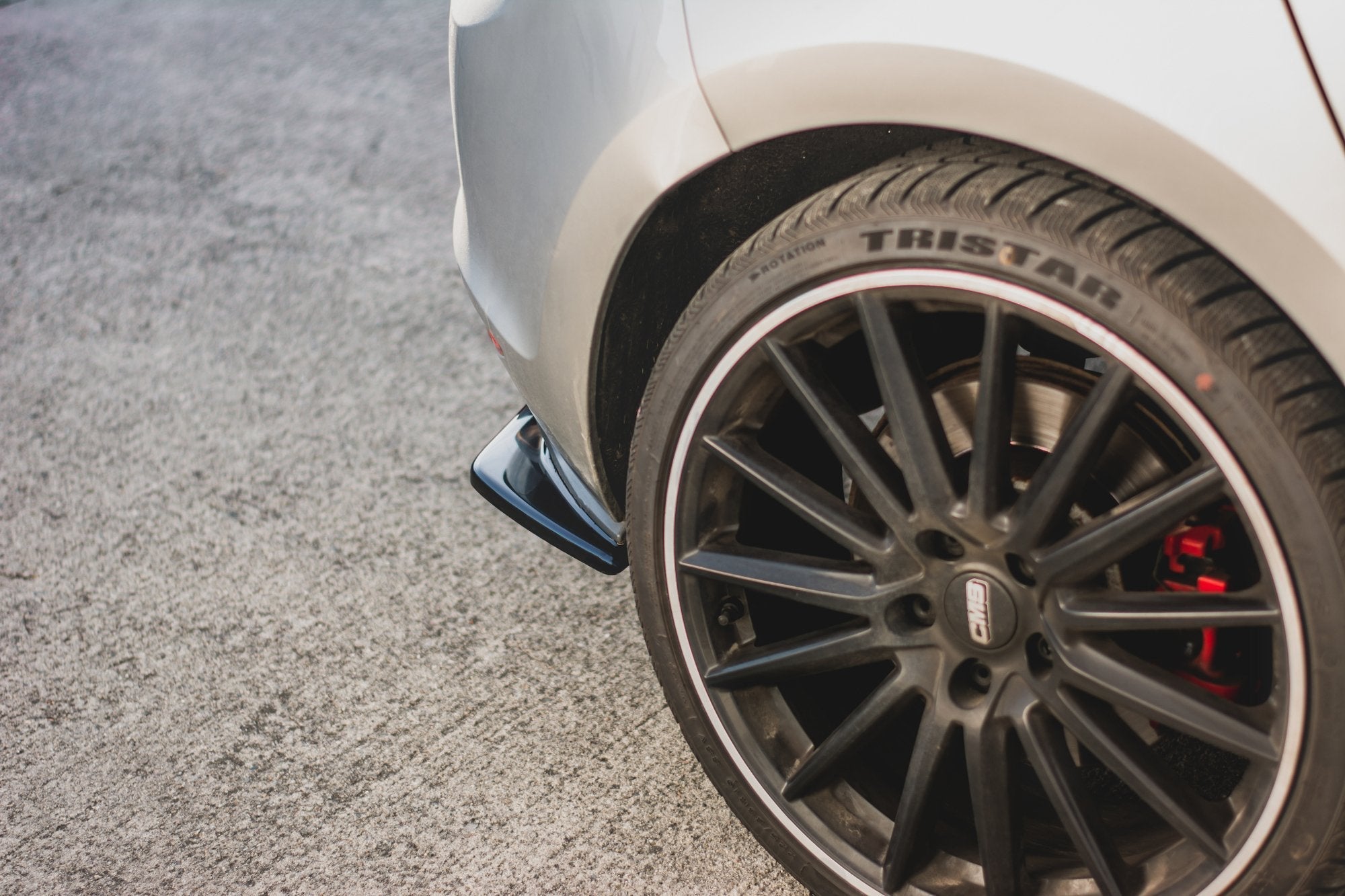 Prelungire splitter bara spate Volkswagen Golf 7 GTI 2013-2016 v22 - Maxton Design