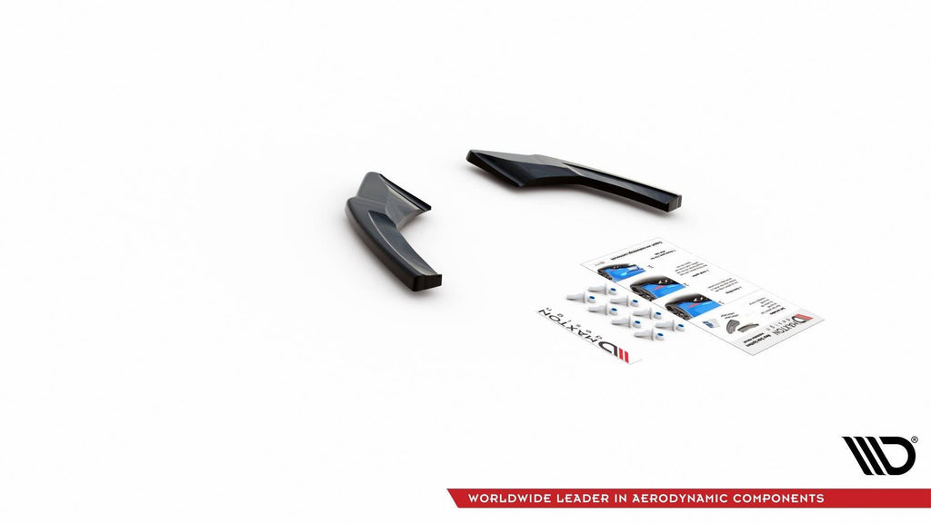 Prelungire splitter bara spate Volkswagen Golf 8 GTI Clubsport 2020- v21 - Maxton Design