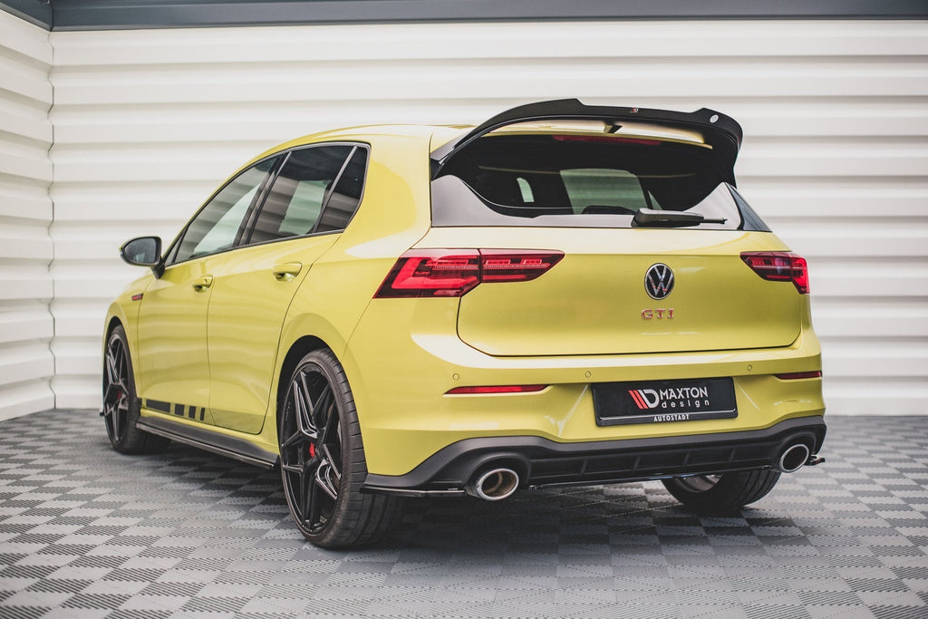 Prelungire splitter bara spate Volkswagen Golf 8 GTI Clubsport 2020- v21 - Maxton Design