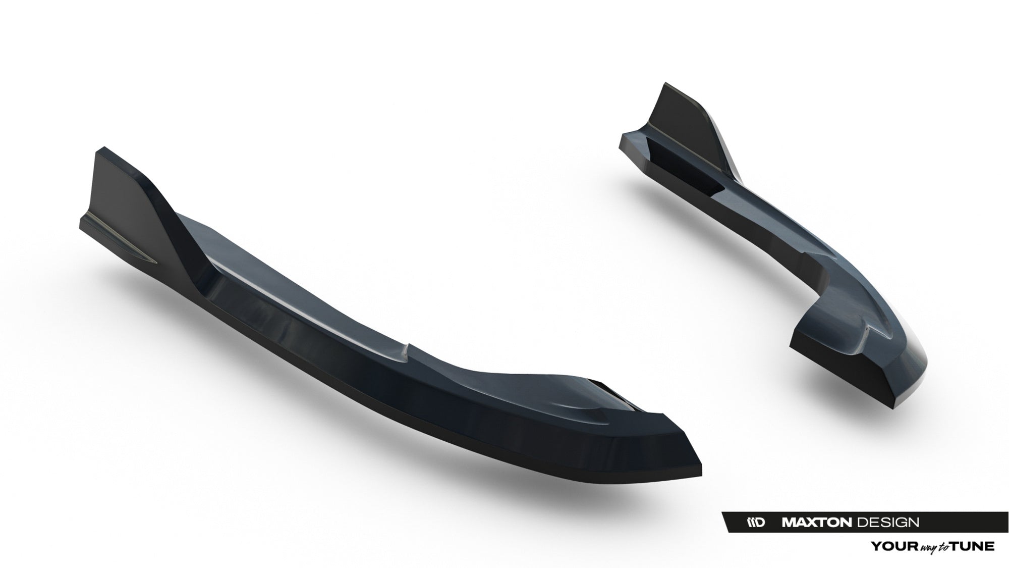 Prelungire splitter bara spate Volkswagen Golf R Variant Mk8 / Mk8 Facelift 2020- v63 - Maxton Design