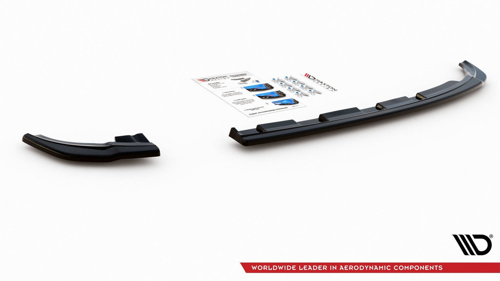 Prelungire splitter bara spate Volkswagen Polo GTI Mk6 2017- v10 - Maxton Design