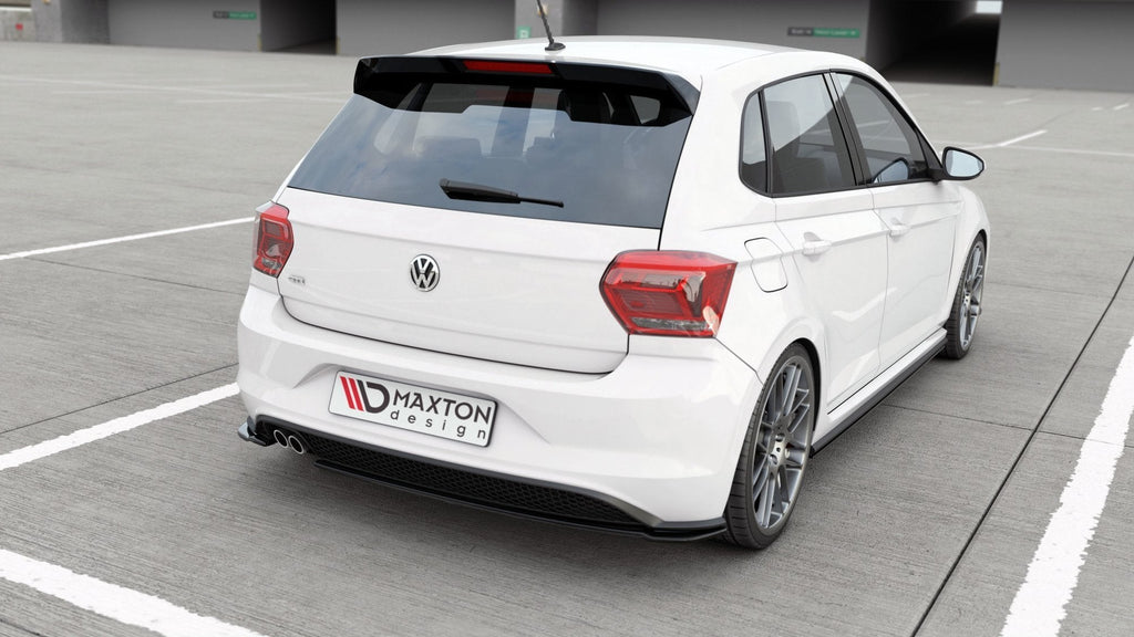 Prelungire splitter bara spate Volkswagen Polo GTI Mk6 2017- v10 - Maxton Design