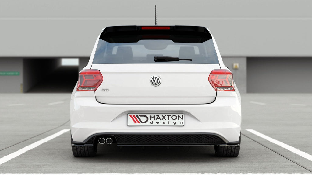 Prelungire splitter bara spate Volkswagen Polo GTI Mk6 2017- v10 - Maxton Design