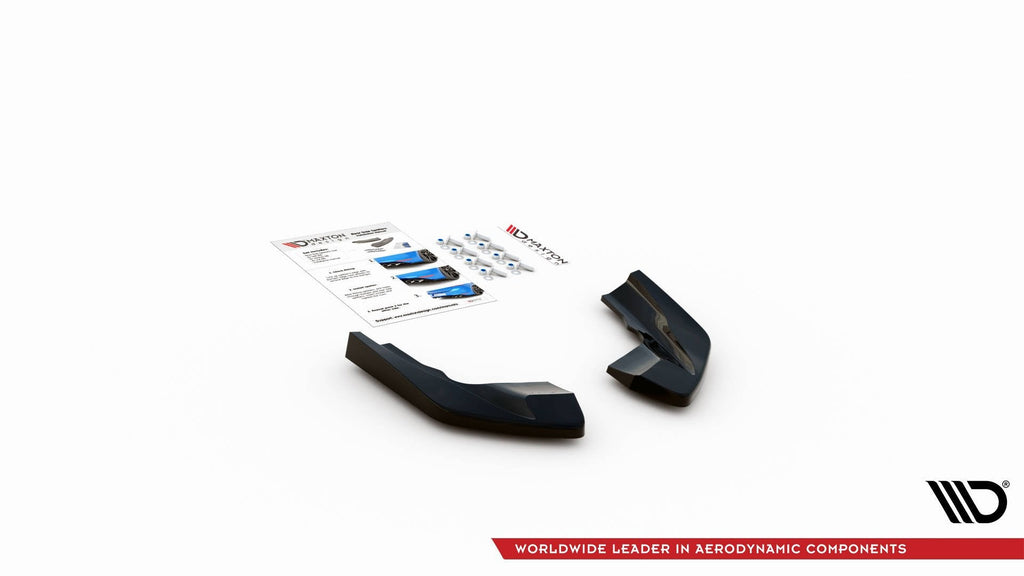 Prelungire splitter bara spate Volkswagen Golf R Mk8 2020- v30 - Maxton Design