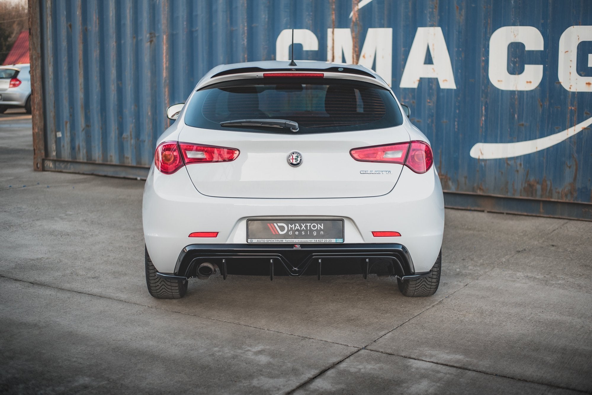 Prelungire splitter bara spate Alfa Romeo Giulietta Facelift 2016-2020 v3 - Maxton Design
